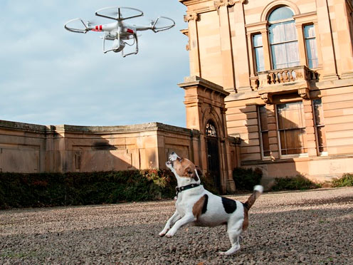 Video aereo a partir de fotos sin drones
