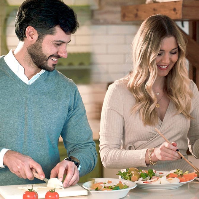 Escena de spot publicitario realizado por Texel: Conservas Antonio