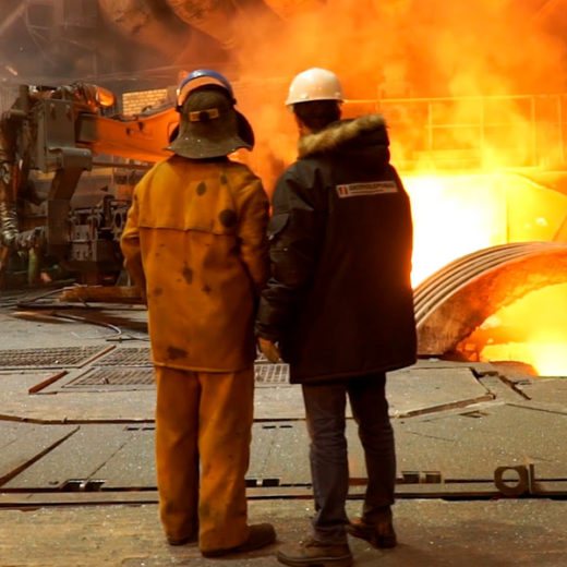 Escena de vídeo realizado por Texel a Industrias