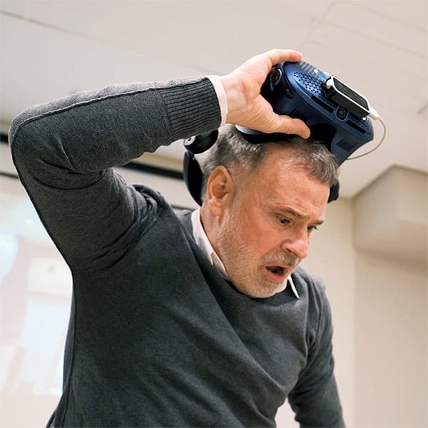 Escena de vídeo realizado por Texel a Ludus corazon