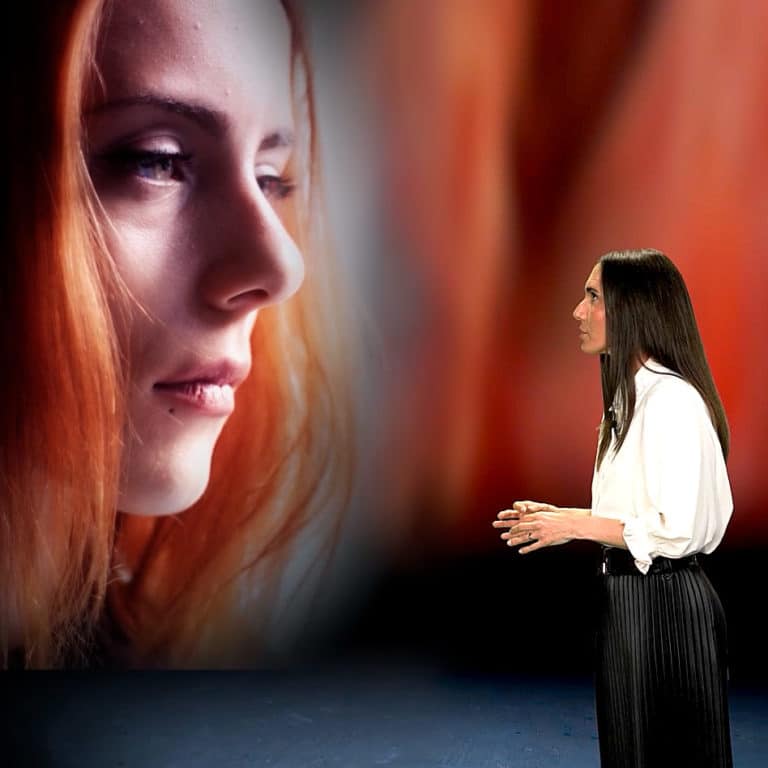 Escena de un vídeo realizado por Texel a Inmobiliaria