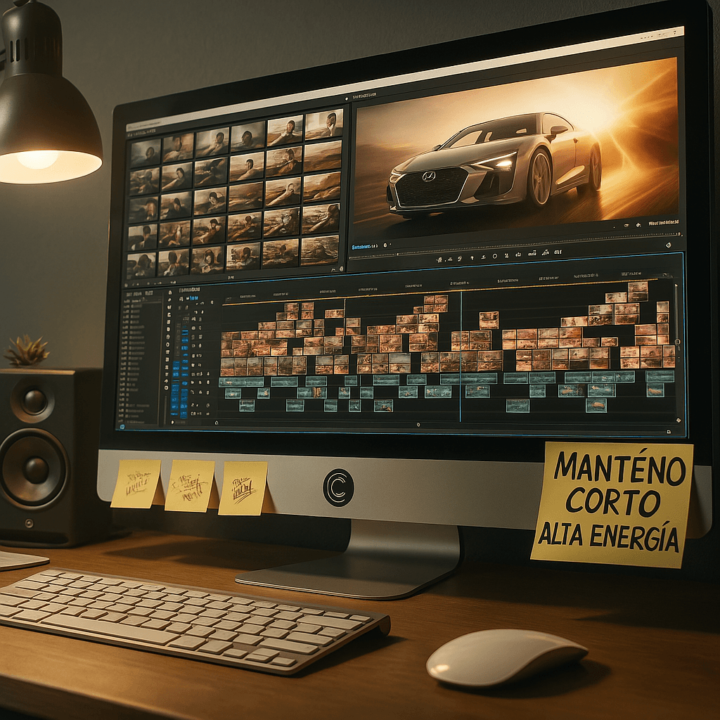 Editando un video corto
