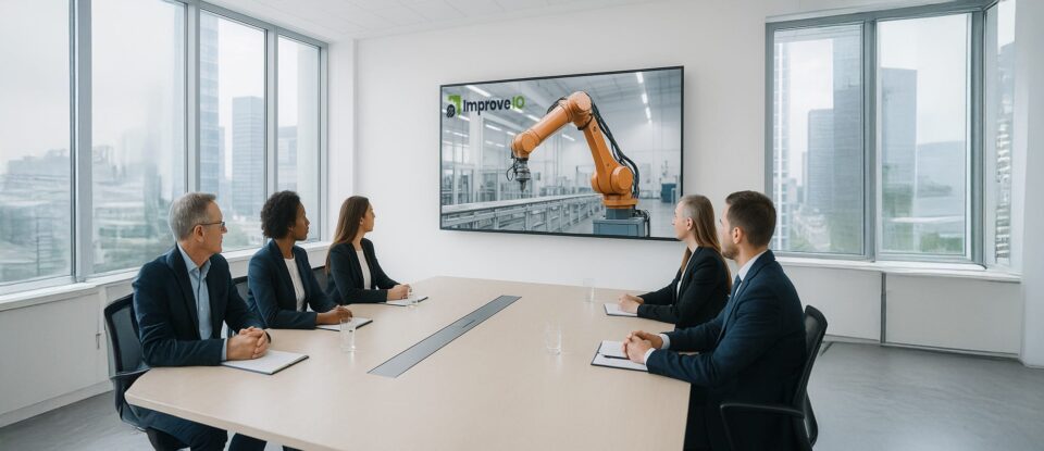 presentando un vídeo corporativo